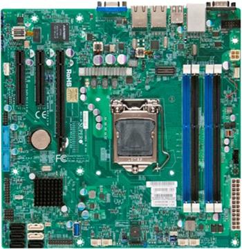 !REFURBISHED! X10SLL-F iC222,S1150,PCI-E8v16g3,E8,E4v8,2GbE,4DDR3, 6sATA,mATX,bulk