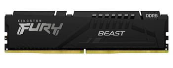 16GB 5200MHz DDR5 Unbuffered 1R×8, Kingston Fury Beast (KF552C36BBE-16)