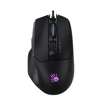 A4tech Bloody W70 Max Activated, podsvícená herní myš, 12000 DPI, USB, černá