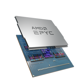 AMD EPYC4 Genoa (SP5 LGA) 9474F - 3,6GHz (4,1GHz), 48core/96thread, 256MB L3, 8CCD, 360W (320-400W), 1P/2P, tray