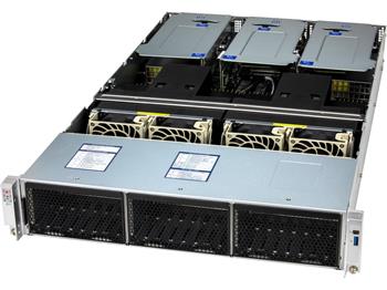 Cloud DC-MHS Server 222C-TN 2U 2S-E2(350W) noLAN,8-24NVMe5/SFF,32DDR5,2AIOM,4-6PCI-E16g5, 2M.2, IPMI,bez zdroj;