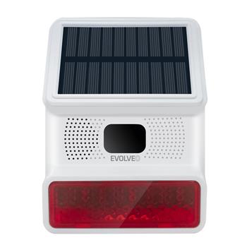 EVOLVEO bezdrátová siréna se solárním napájením pro SecuPro