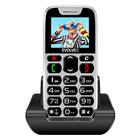 EVOLVEO EasyPhone, mobilní telefon pro seniory s nabíjecím stojánkem, bílý