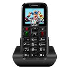 EVOLVEO EasyPhone, mobilní telefon pro seniory s nabíjecím stojánkem, černý