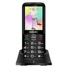 EVOLVEO EasyPhone XO, mobilní telefon pro seniory s nabíjecím stojánkem, černý