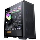 EVOLVEO Ptero Q2, počítačová skříň ATX,  2x čelní panel - sklo /mřížka, sklo
