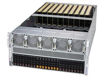 GPU Server 5126GS-TNRT 5U 2S-SP5(500W), 8GPU(g5,2root), PCIe16g5, 2×10GbE-T, 2SFF, 4NVMe5, IPMI, 24DDR5, rPS (80+TIT) L9