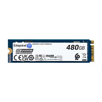 Kingston SSD DC2000B 480GB NVMe4 M.2 80mm 7000/800MBs 530/32kIOPS, 3D TLC, 0,4DWPD, boot drive, 2280