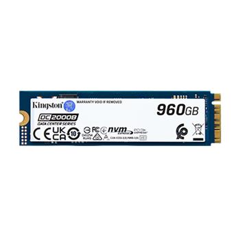 Kingston SSD DC2000B 960GB NVMe4 M.2 80mm 7000/1300MBs 540/47kIOPS, 3D TLC, 0,4DWPD, boot drive, 2280
