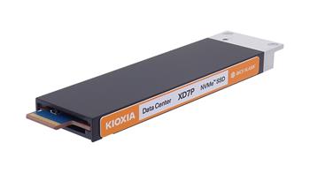 Kioxia XD7P 3,84TB NVMe4 (E1.S"/9,5mm), PCI-E4g4, 1650/180kIOPS, BiCS TLC, 1DWPD, SED