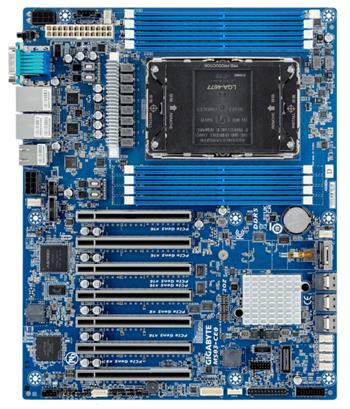 MS03-CE0 S-E(LGA4677,350W) 2GbE, 8DDR5-5600, 12sATA, M.2, 3PCI-E16g5+4E8, IPMI