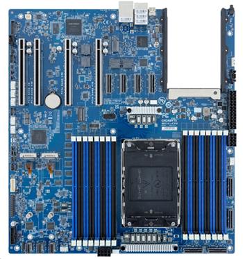 MS34-CP0 S-E2(LGA4710,350W) 2GbE, 16DDR5-6400, 4PCI-E16g5, OCP3, 16NVMe5(MCIO8), 12sATA, 2M.2, IPMI,