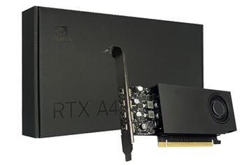 nVidia A400 (768 Cuda/24TensorCores, 4GB GDDR6, PCI-E8g4, ATX,1slot, 4mDP, 50W), aktivní chlazení, nemá lowprofile zásl