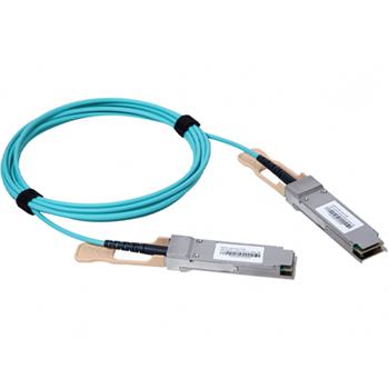 QSFP28 -> QSFP28 (100GbE) optický (AOC) kabel OM3, 15m, Cisco komp.