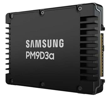 Samsung PM9D3 15,36TB NVMe5 U.2 (2,5"/15mm) PCI-E4(g5) 2000/350kIOPS 12/6B/s 1DWPD