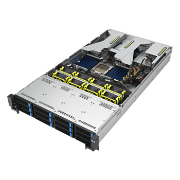 Server RS521A-E12-RS12U 2U S-SP5(400W), 2GbE,12sATA/NVMe5, 2SFF,2M.2, 24DDR5,5PCI-E16/E8(g5),OCP3,IPMI, rPS 1k6W(80+T.)