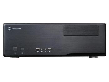SilverStone case HTPC GRANDIA GD05, Micro ATX, bez zdroje, USB3.0, black