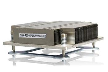 SNK-P0046P Pasivní 1U heatsink pro 1P LGA1156/1155/1150/LGA1200 (X8SIx/X9SCx/X10SCx/X11Sxx/X12Sxx)