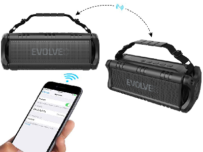 Outdoorový Bluetooth reproduktor EVOLVEO Armor POWER 6, černá