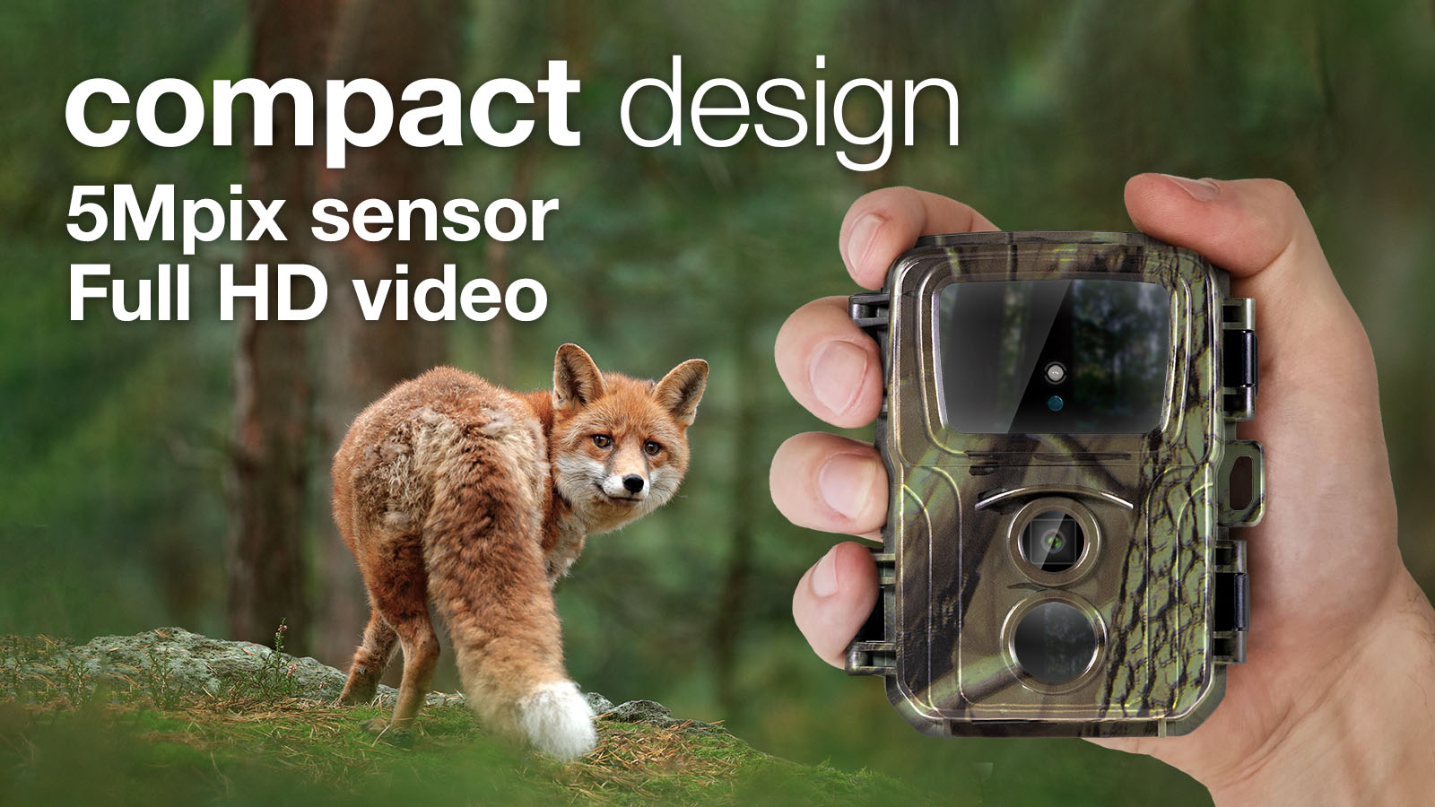 Mini trail camera